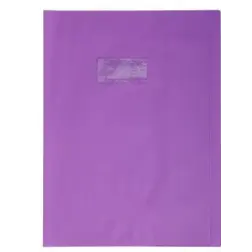 Couverture Plastique Violet 9½X12½ CLAIREFONTAINE