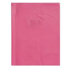 Couverture Plastique rose 9½X12½ CLAIREFONTAINE