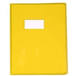 Couverture Cristal  Jaune 6¾X8¾ CLAIREFONTAINE