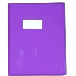 Couverture Cristal  Violet 6¾X8¾ CLAIREFONTAINE