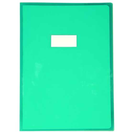 Couverture Cristal Vert 8¼X11¾ CLAIREFONTAINE
