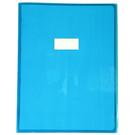 Couverture Cristal Bleu 9½X12½ CLAIREFONTAINE