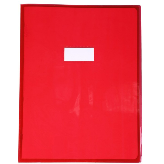 Couverture Cristal  Rouge 9½X12½ CLAIREFONTAINE