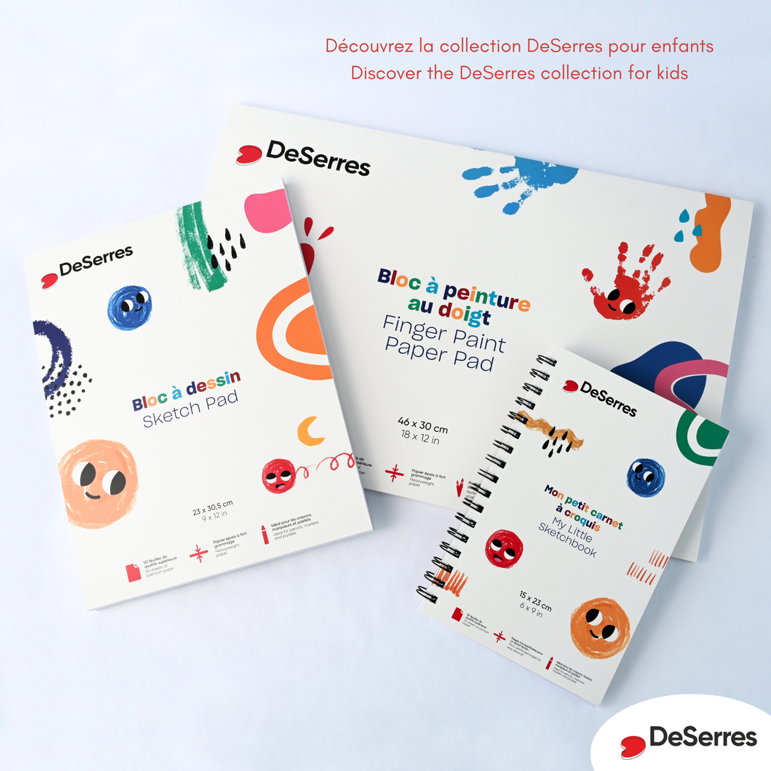 BLOC À DESSIN POUR ENFANTS DESERRES