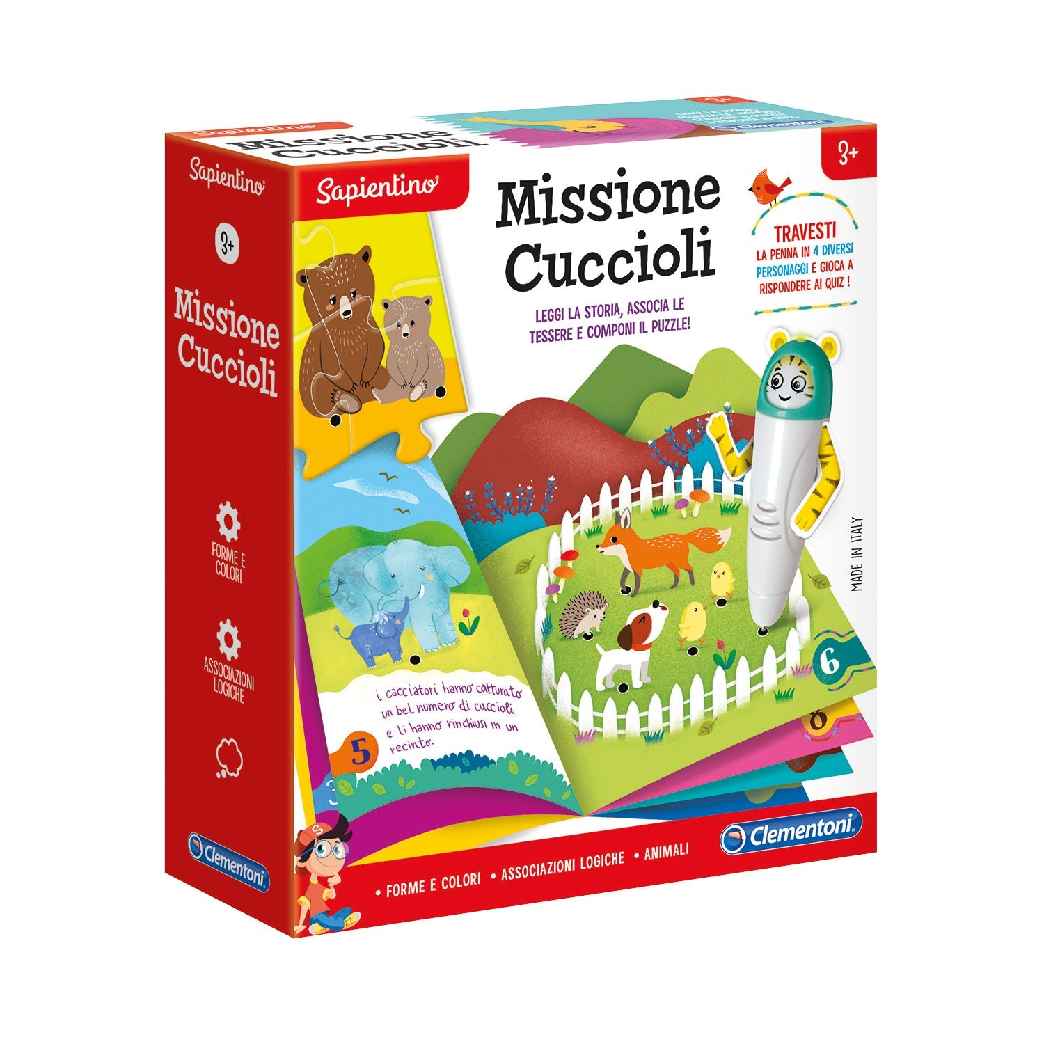 -PUPPIES MISSION PEN CLEMENTONI