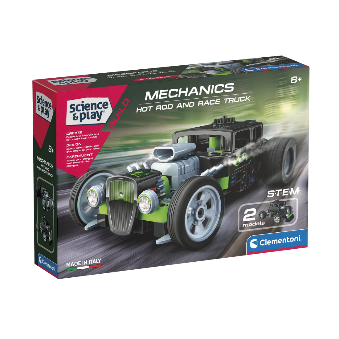 MECHANICS - VOITURE D'ACCÉLÉRATION ET CAMION CLEMENTONI