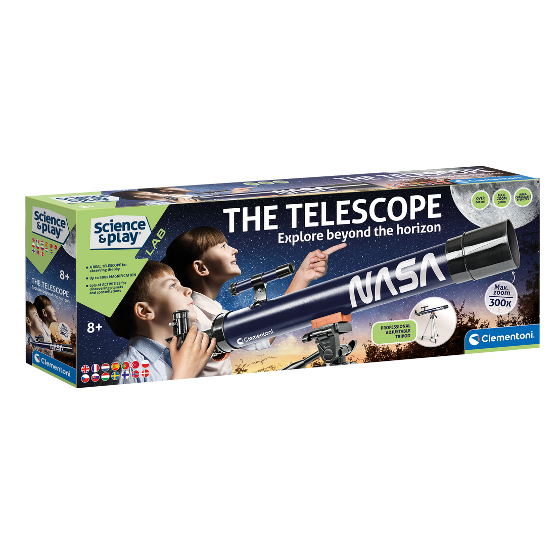 SCIENCE & PLAY: TELESCOPE CLEMENTONI