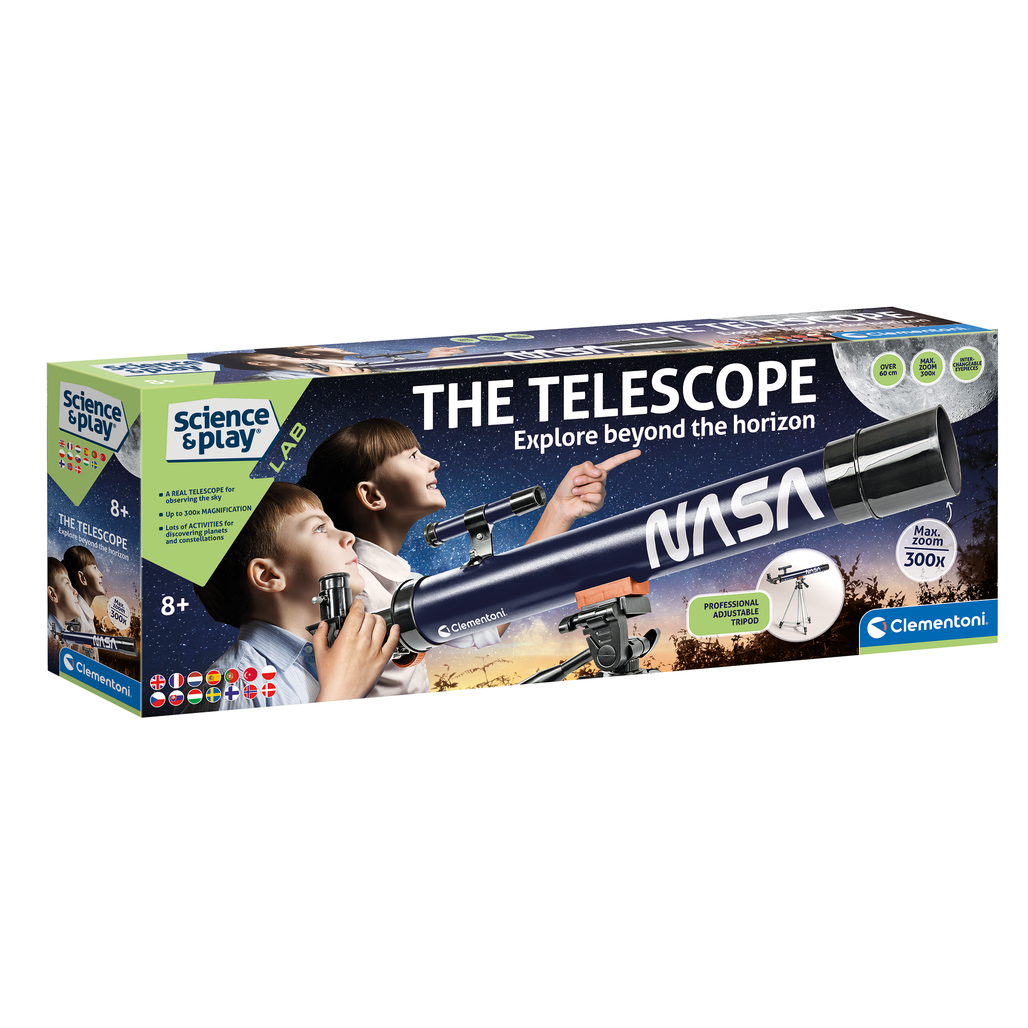 SCIENCE & PLAY: TELESCOPE CLEMENTONI