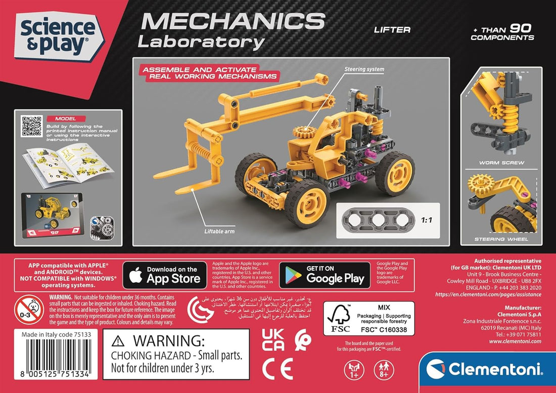 SCIENCE & PLAY: MECHANICS - LIFTER CLEMENTONI