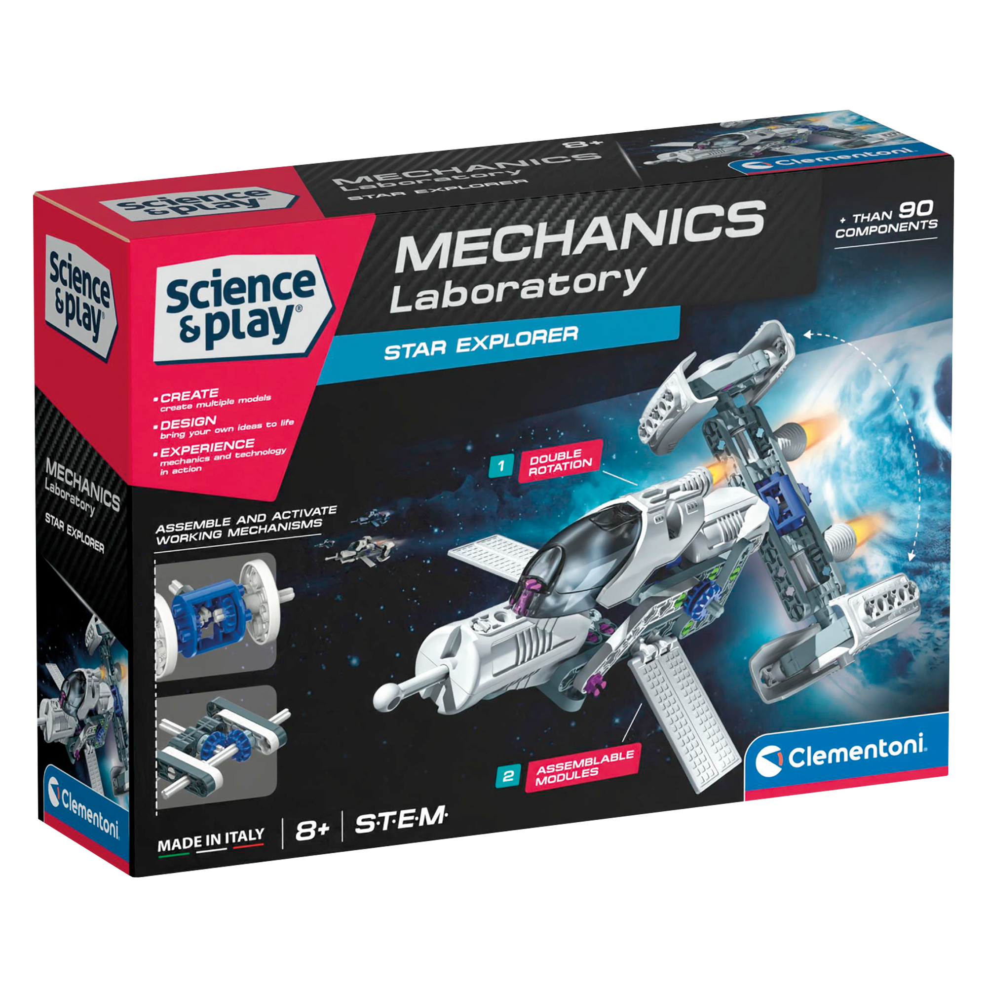 SCIENCE & PLAY: MECHANICS - STAR EXPLORER CLEMENTONI