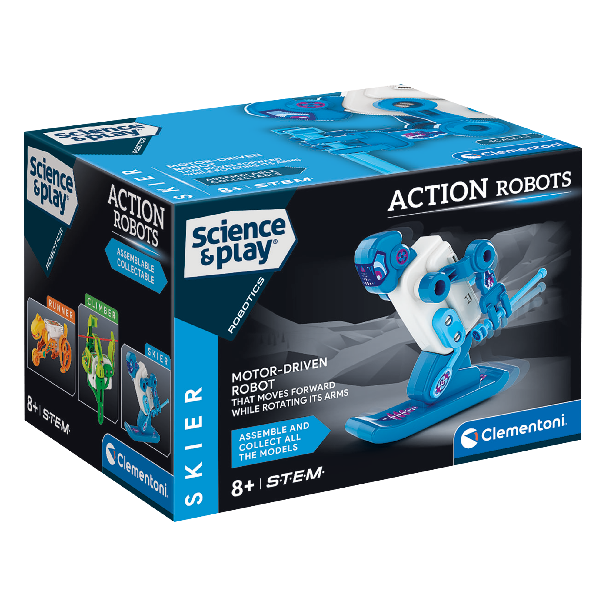 SCIENCE & JEU: EXTREME ROBOT - SKIEUR CLEMENTONI