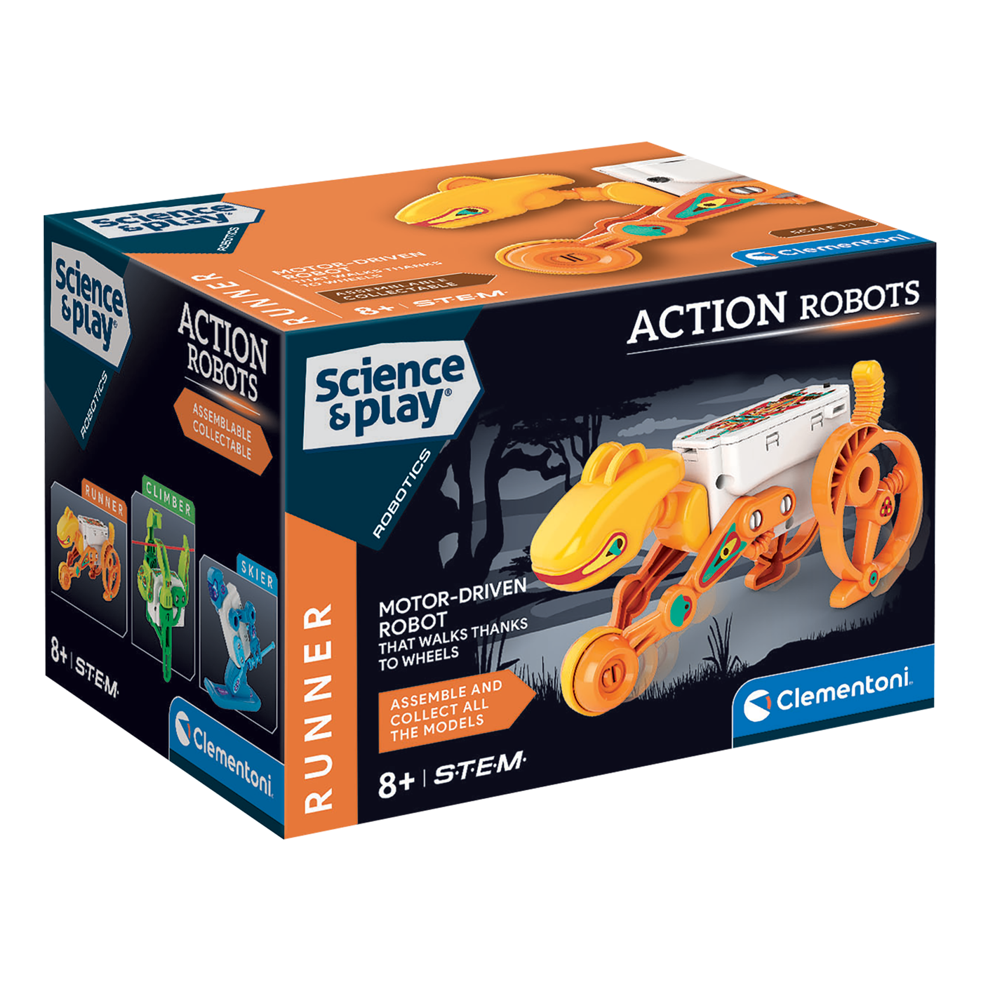 SCIENCE & JEU: EXTREME ROBOT - COUREUR CLEMENTONI
