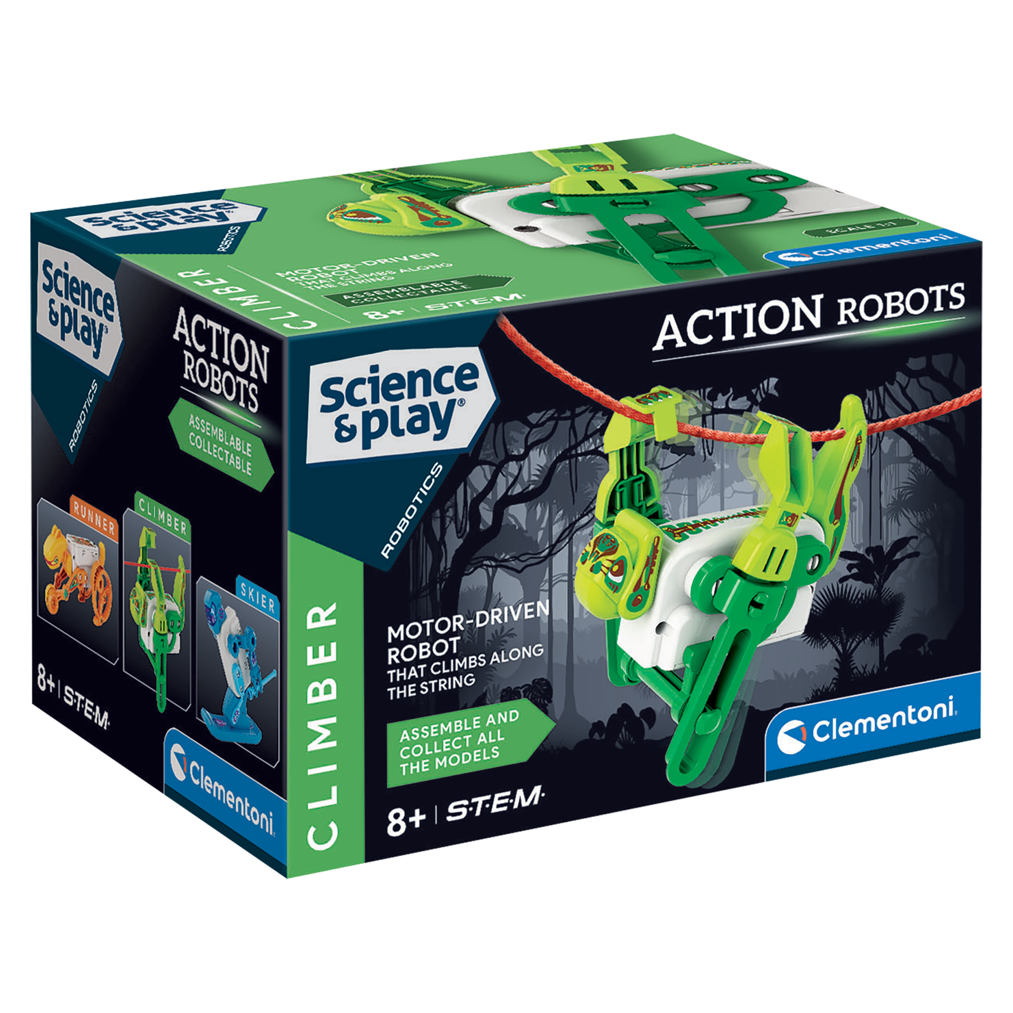 SCIENCE & JEU: EXTREME ROBOT - GRIMPEUR CLEMENTONI