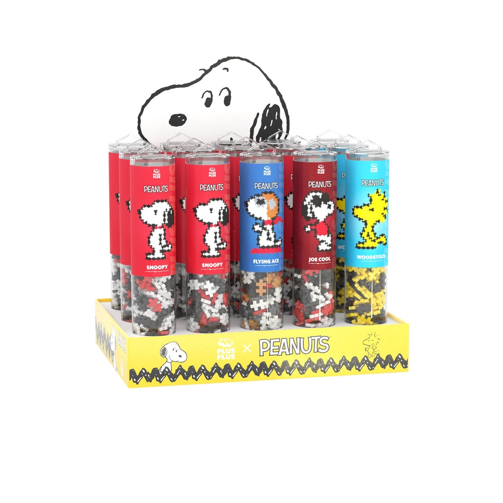 PRÉSENTOIR PEANUTS PUZZLE BY NUMBER  - 15 PIECES