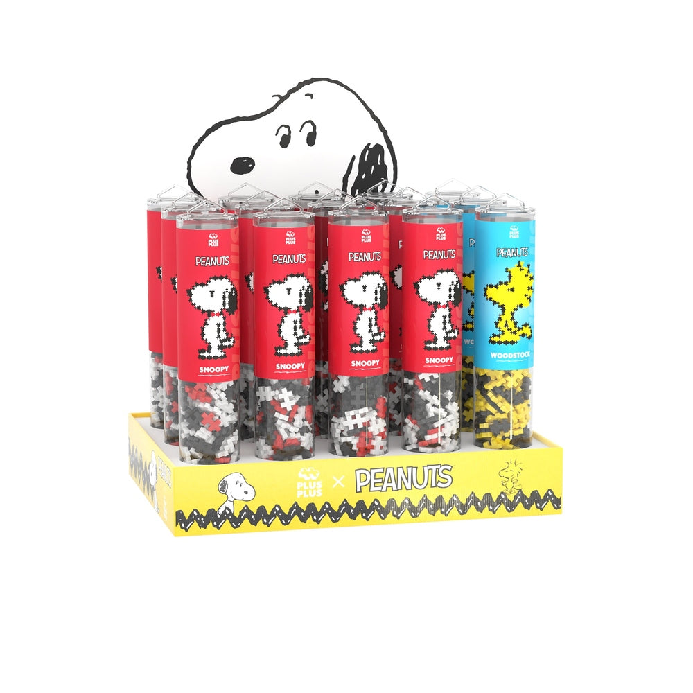 PRÉSENTOIR PEANUTS PUZZLE BY NUMBER SNOOPY  - 15 PIECES