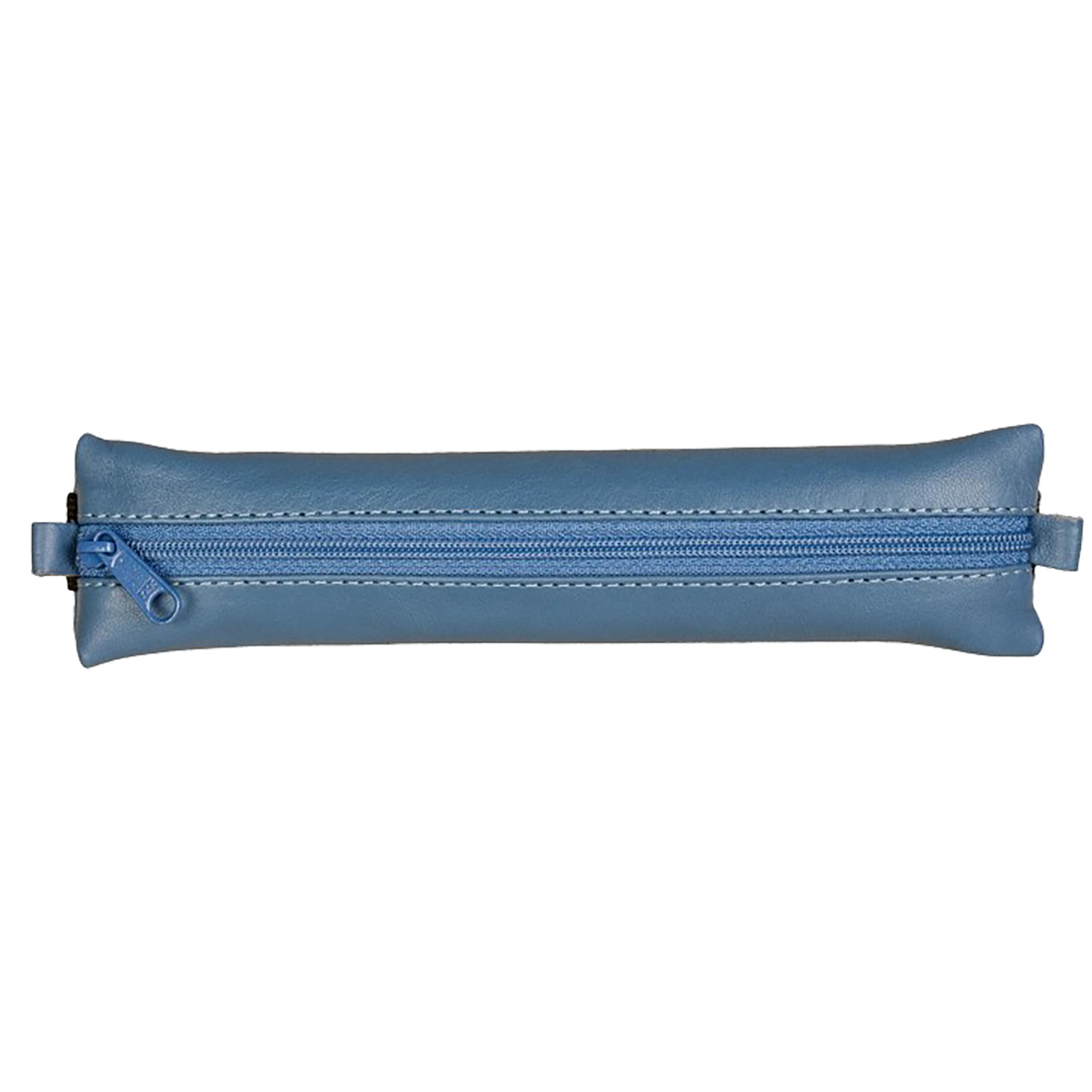 Age bag trousse plate en cuir pour cahier -bleu (20x4.5cm) CLAIREFONTAINE