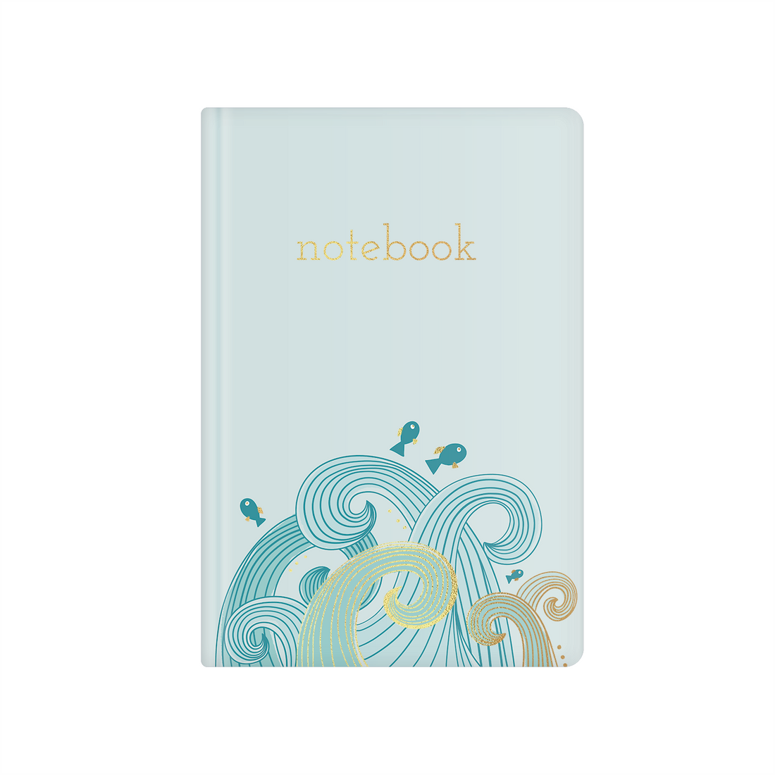 CAHIER DE NOTES - VAGUES ET PETITS POISSONS PBI LIVRES NOTES