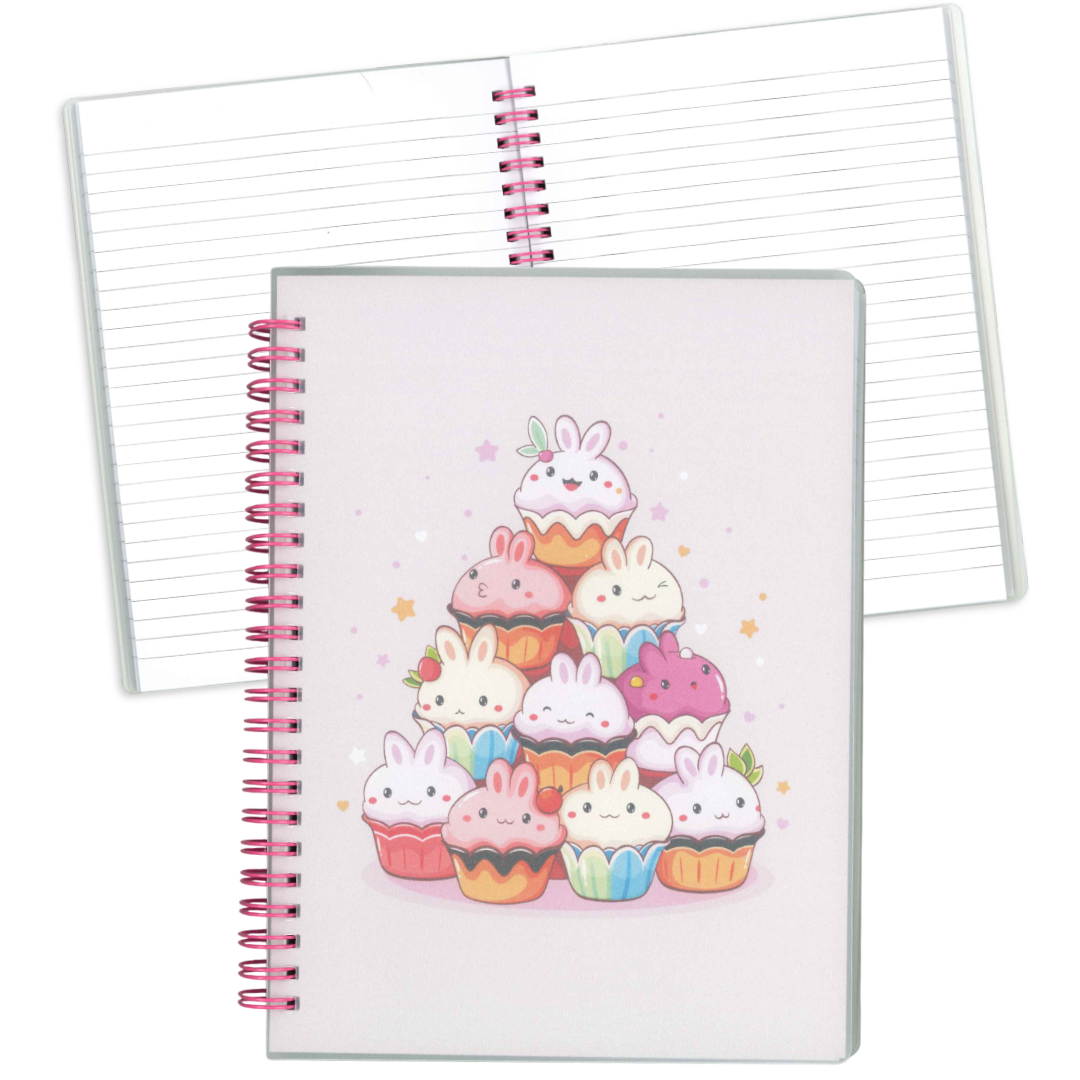 CAHIER DE NOTES- CUPCAKES KAWAII PBI LIVRES NOTES
