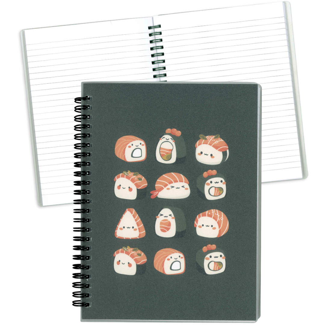 CAHIER DE NOTES- SUSHI PBI LIVRES NOTES