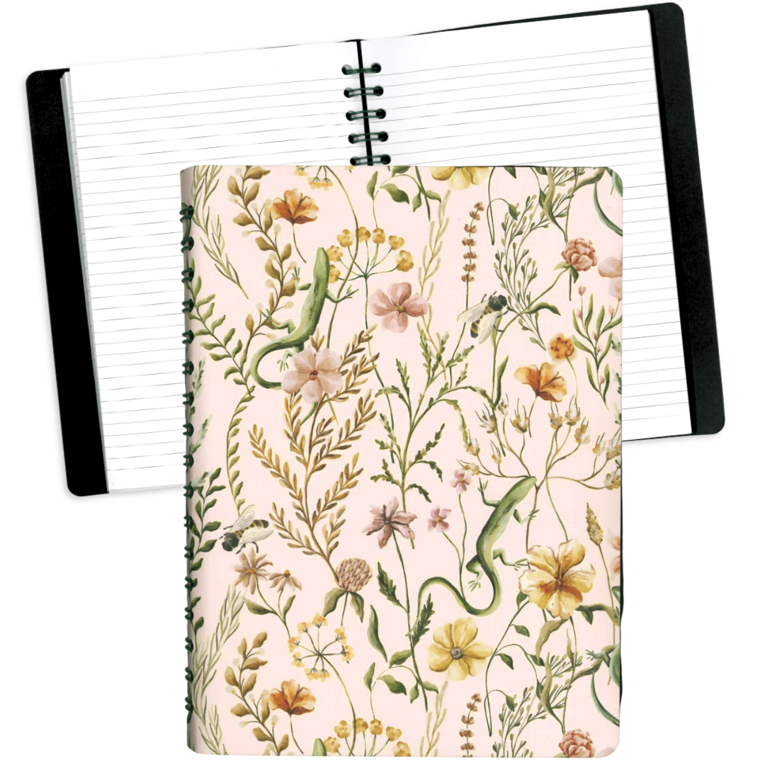 CAHIER DE NOTES- FLEURS SAUVAGES PBI LIVRES NOTES