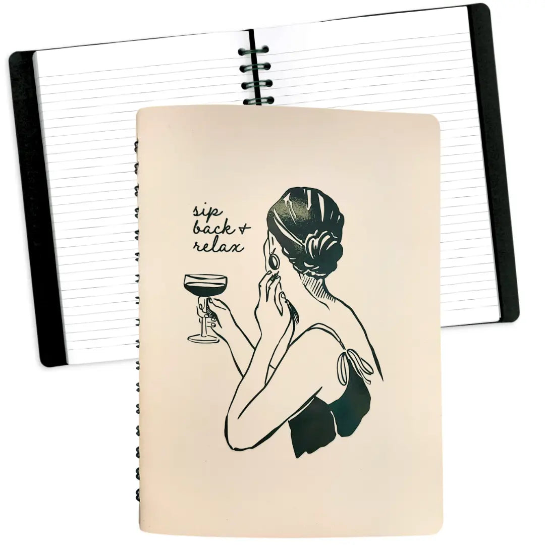 CAHIER DE NOTES- SIP BACK PBI LIVRES NOTES