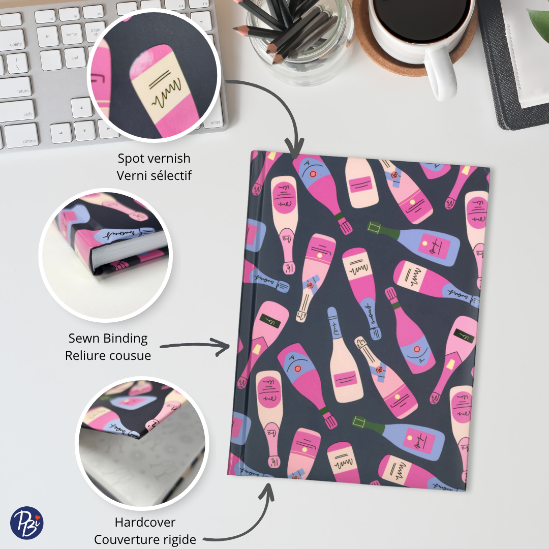 CAHIER DE NOTES - CHAMPAGNE PBI LIVRES NOTES