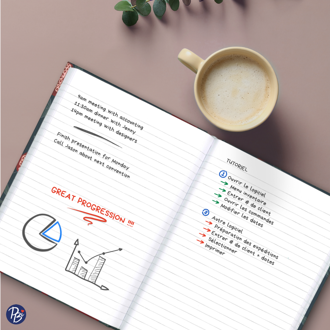 CAHIER DE NOTES - CHAMPAGNE PBI LIVRES NOTES