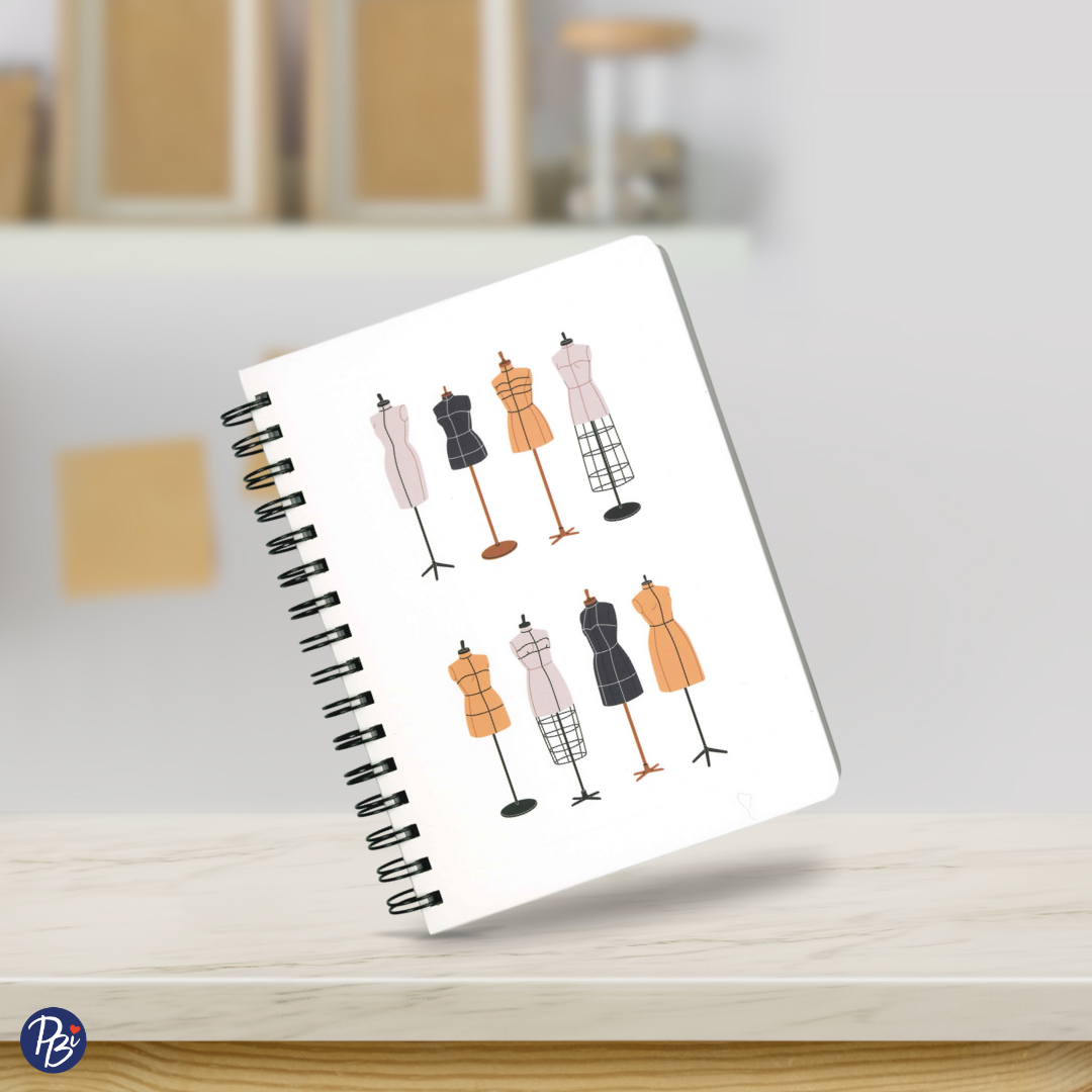CAHIER DE NOTES MEDIUM- MODE PBI LIVRES NOTES