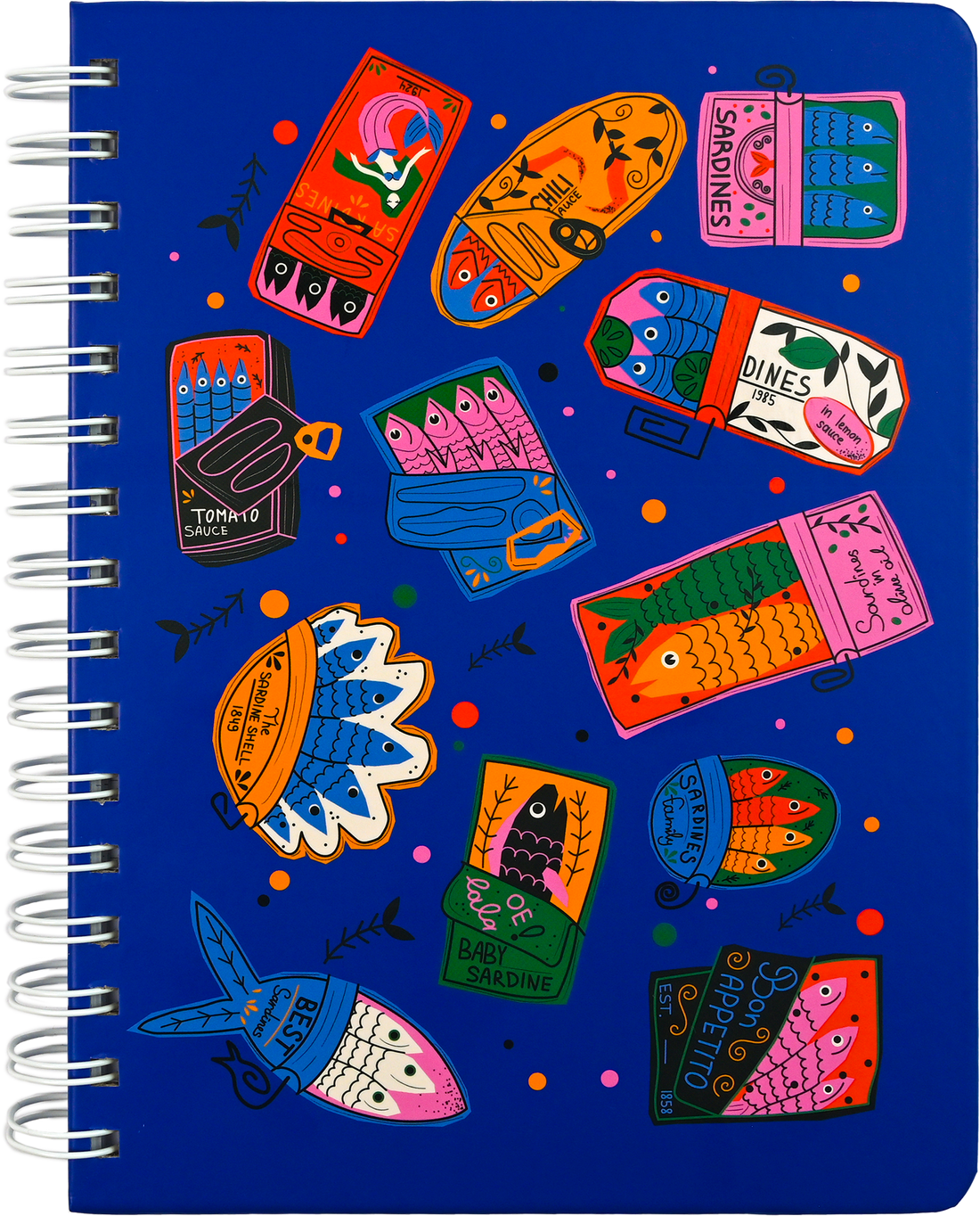 CAHIER DE NOTES- MOYEN- SARDINES