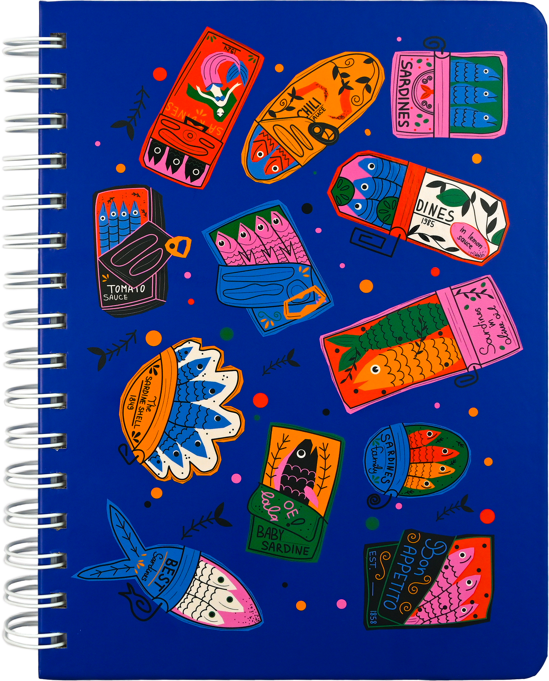 CAHIER DE NOTES- MOYEN- SARDINES