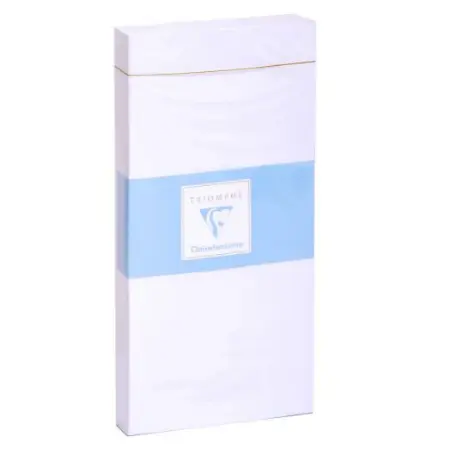 Triomphe Enveloppes pqt: 25.  Dl 4¼X8¾ CLAIREFONTAINE