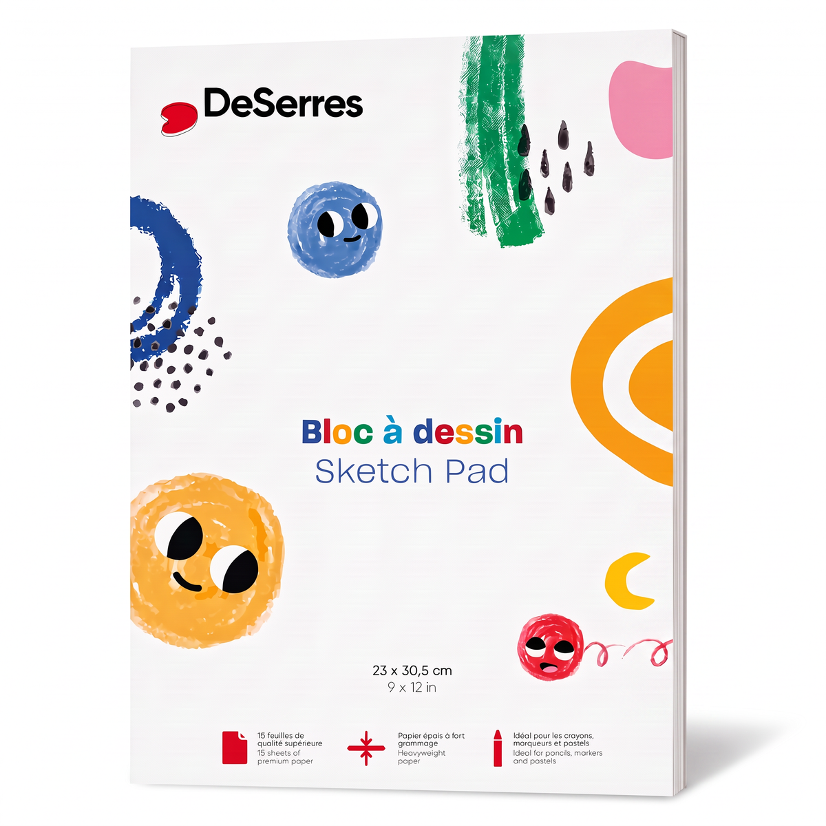 BLOC À DESSIN POUR ENFANTS - DESERRES