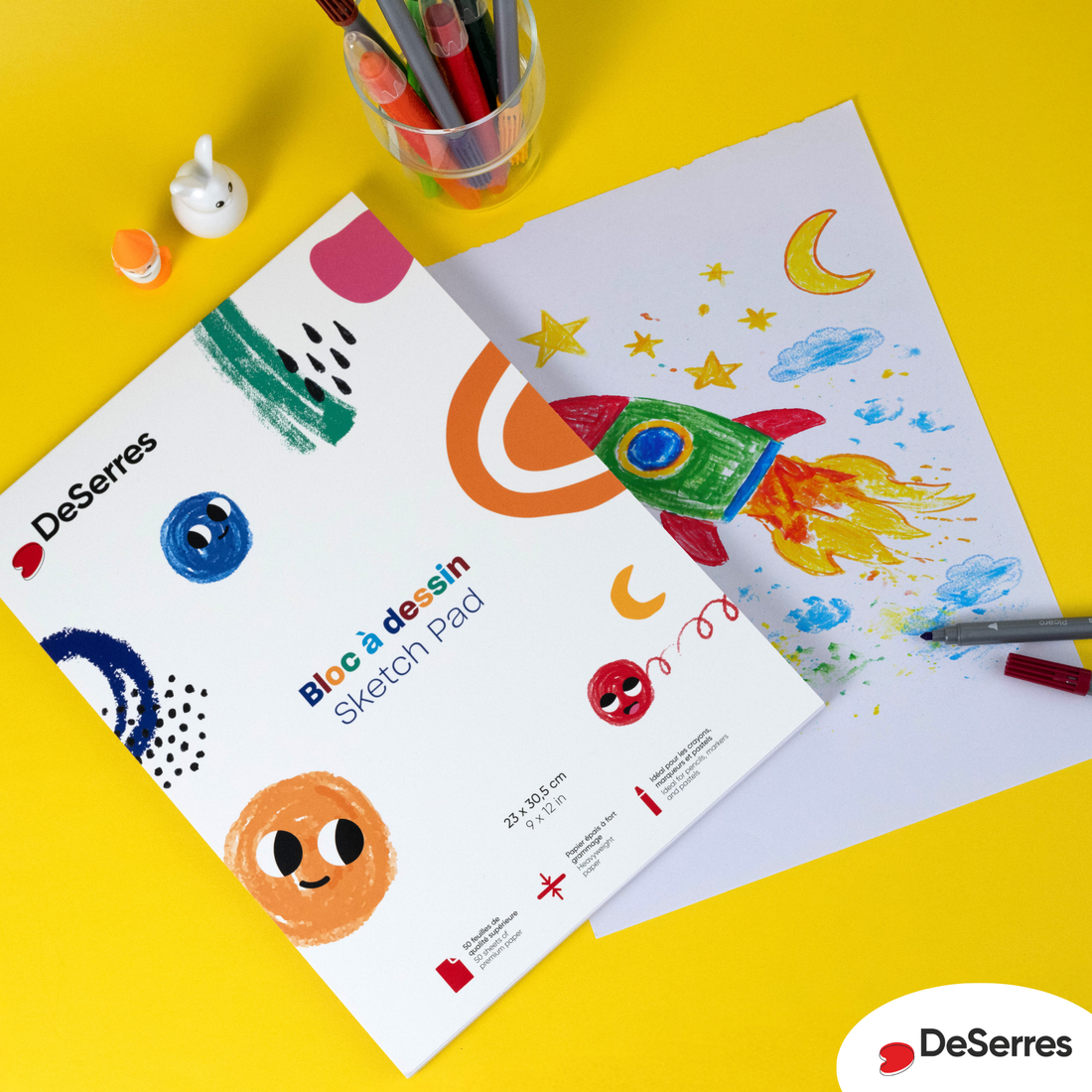 BLOC À DESSIN POUR ENFANTS