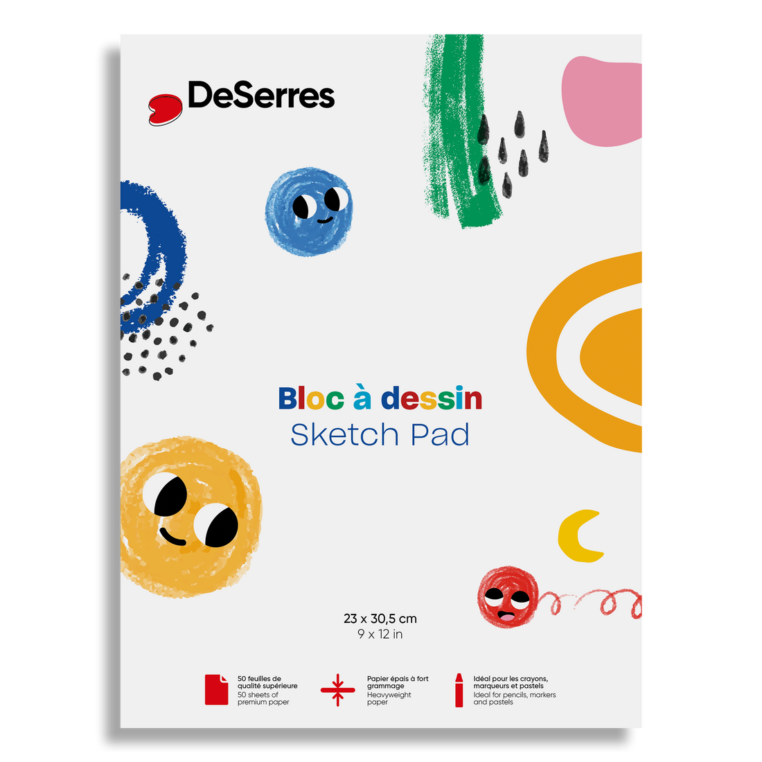 BLOC À DESSIN POUR ENFANTS DESERRES DESERRES