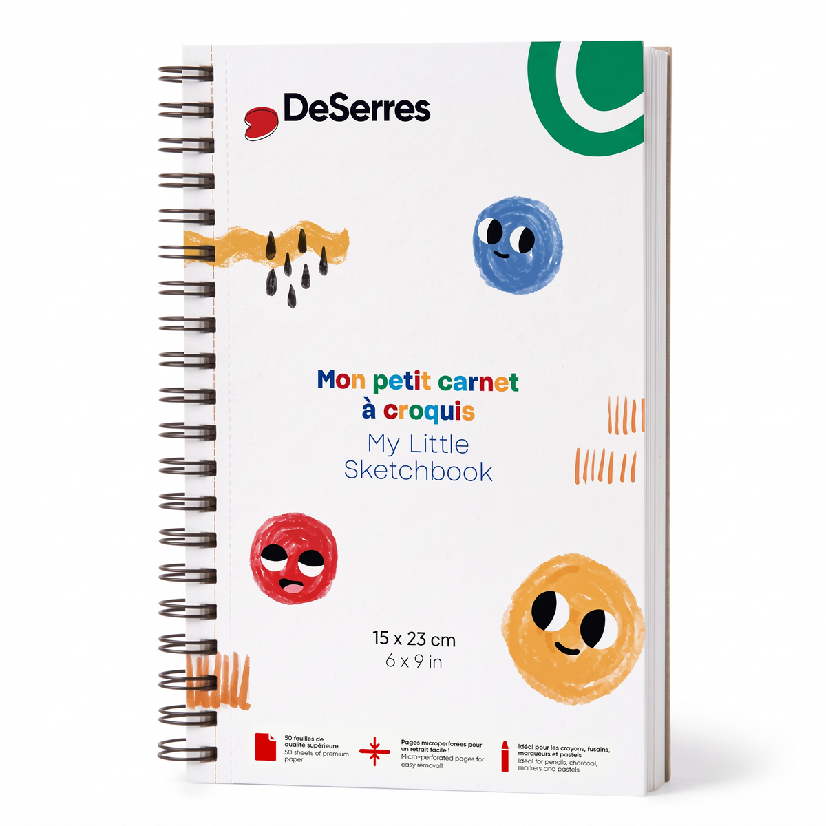 MON PETIT CARNET À CROQUIS POUR ENFANTS - DESERRES