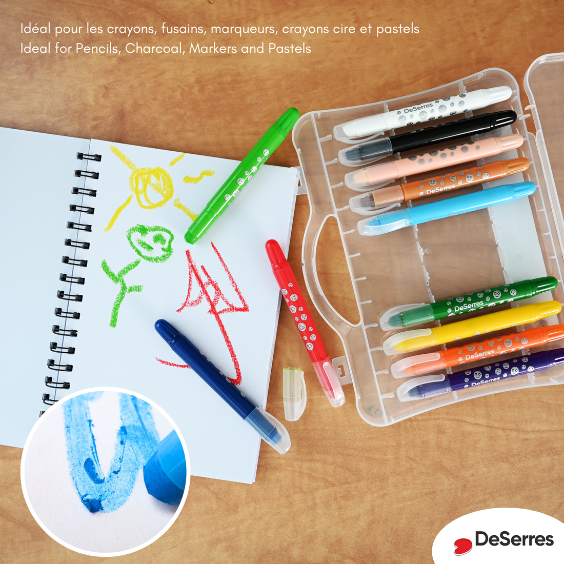 MON PETIT CARNET À CROQUIS POUR ENFANTS DESERRES