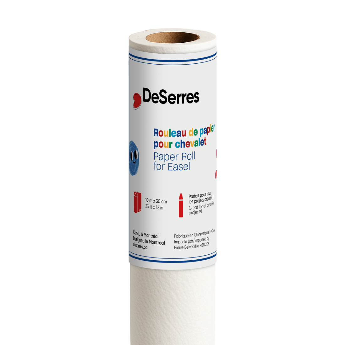 ROULEAU DE PAPIER POUR CHEVALET POUR ENFANTS DESERRES DESERRES