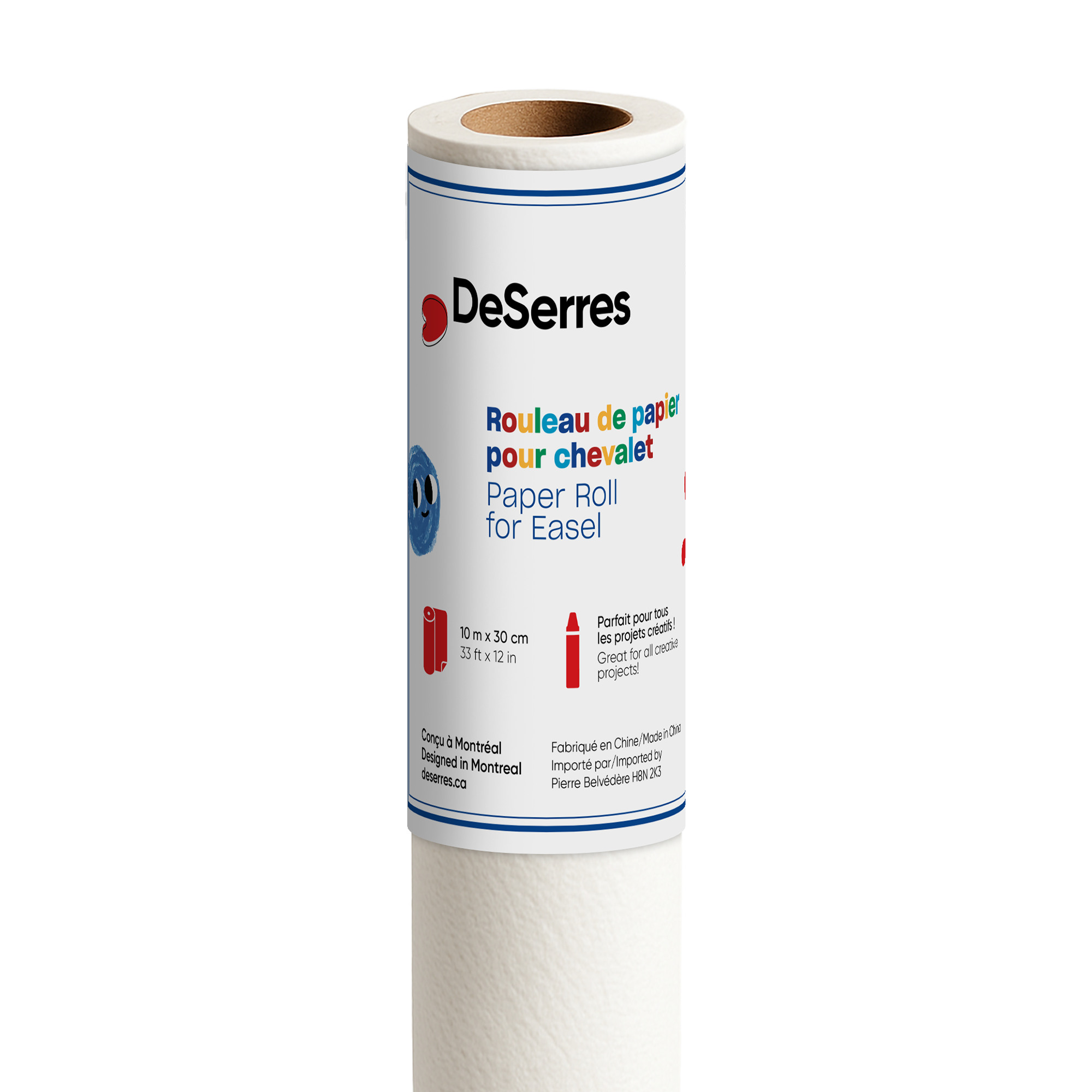 ROULEAU DE PAPIER POUR CHEVALET POUR ENFANTS DESERRES DESERRES