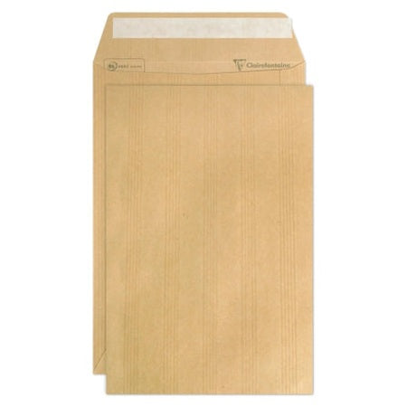 Kraft 500 Peler et sceller Enveloppes  6½X9 CLAIREFONTAINE