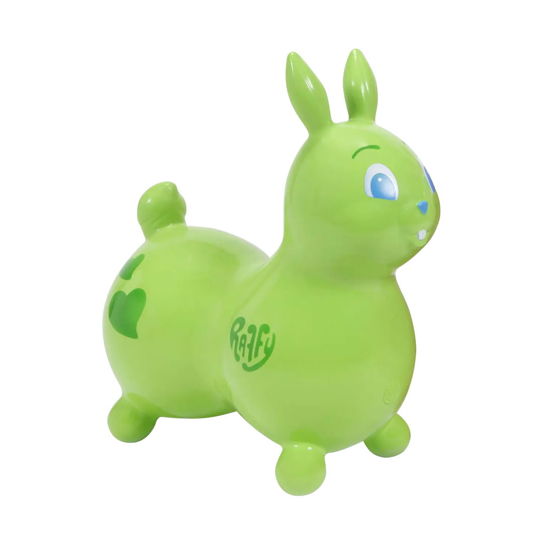 RAFFY LAPIN - VERT LIME LEDRAPLASTIC