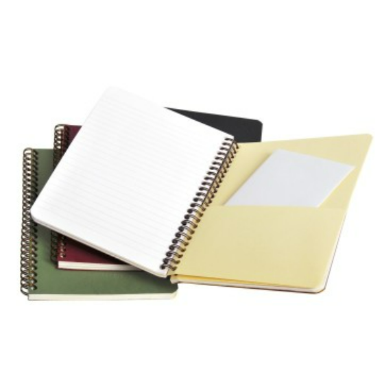 Age-Bag Cahier Ligné 120P A5 Tabac CLAIREFONTAINE