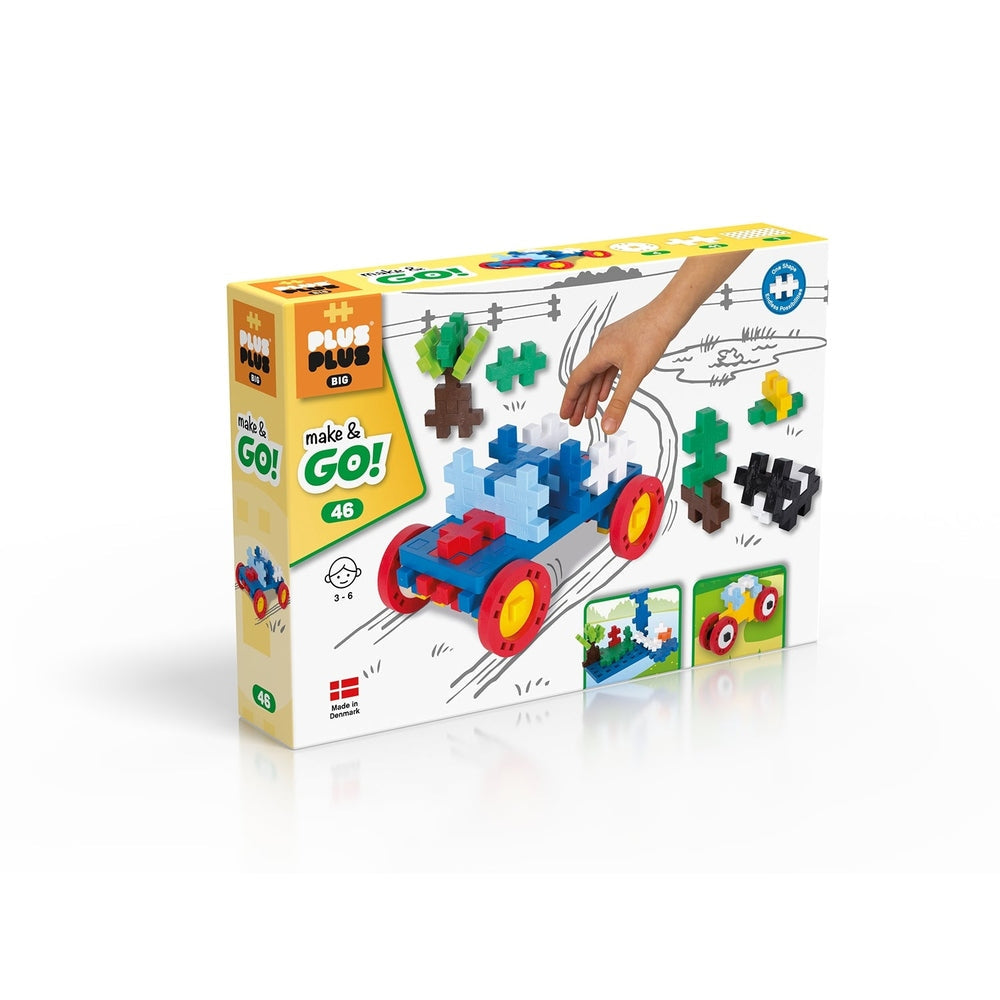 BIG - MAKE & GO! - 46pcs PLUS PLUS