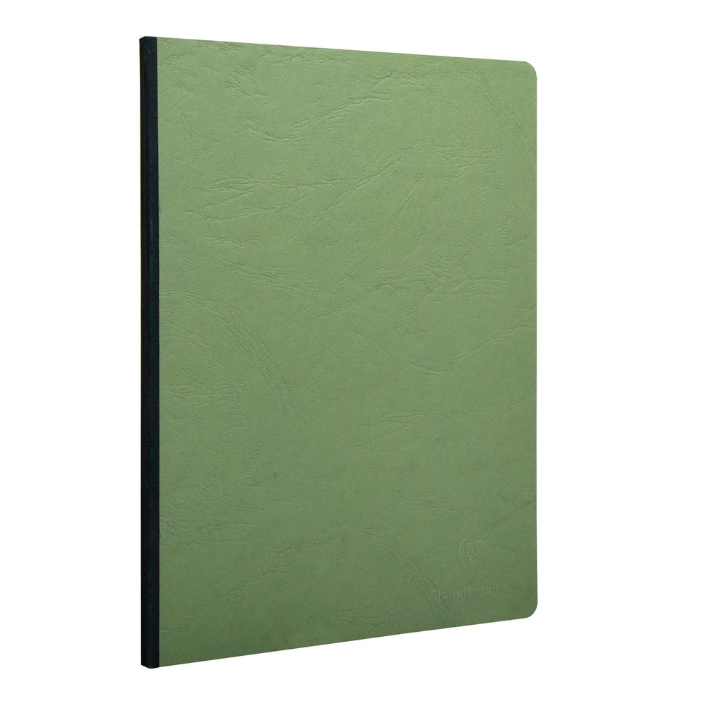 Age-Bag Cahier relié en tissu Graph 8¼X11¾ Vert CLAIREFONTAINE