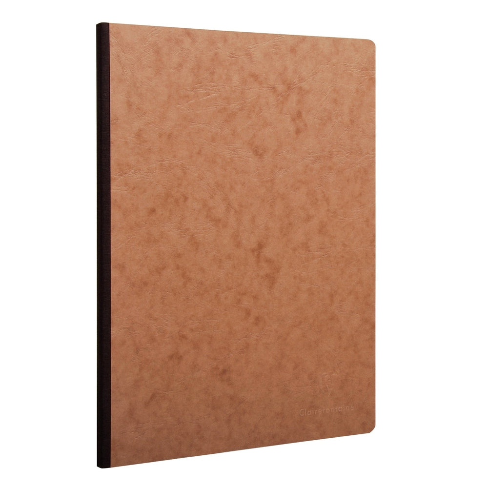 Age-Bag Cahier  Relié En Toile Ligné 8¼X11¾ Tan CLAIREFONTAINE