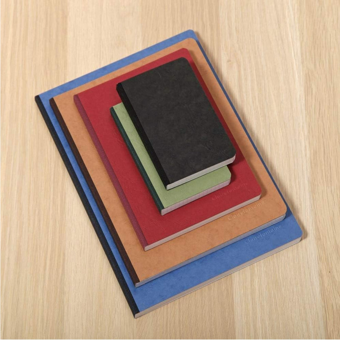 Cahier Agebag ligné dos toilé A gris 192 pages A5 (14.8x21cm)