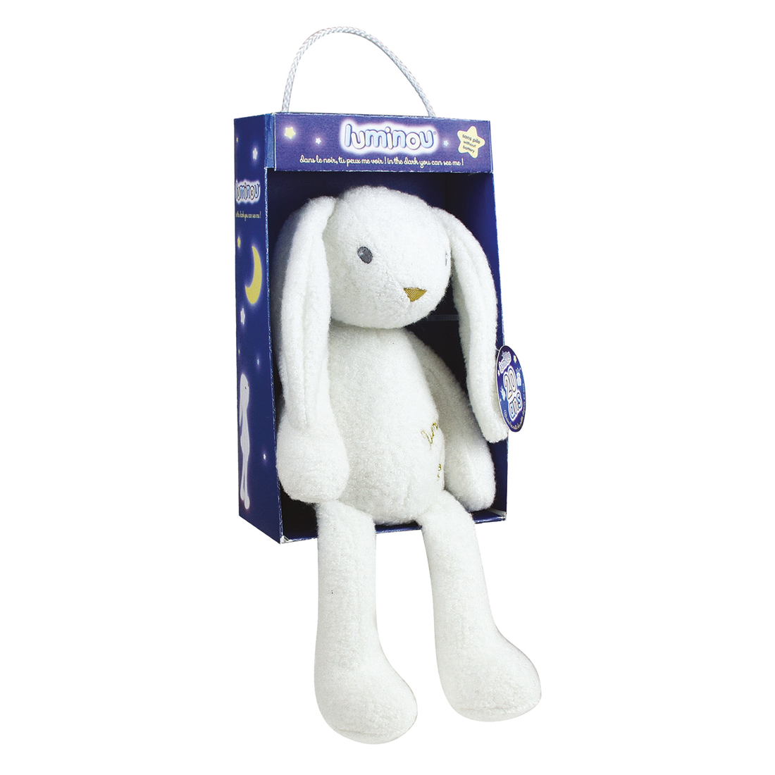 LUMINOU LAPIN PELUCHE / 30 CM JEMINI