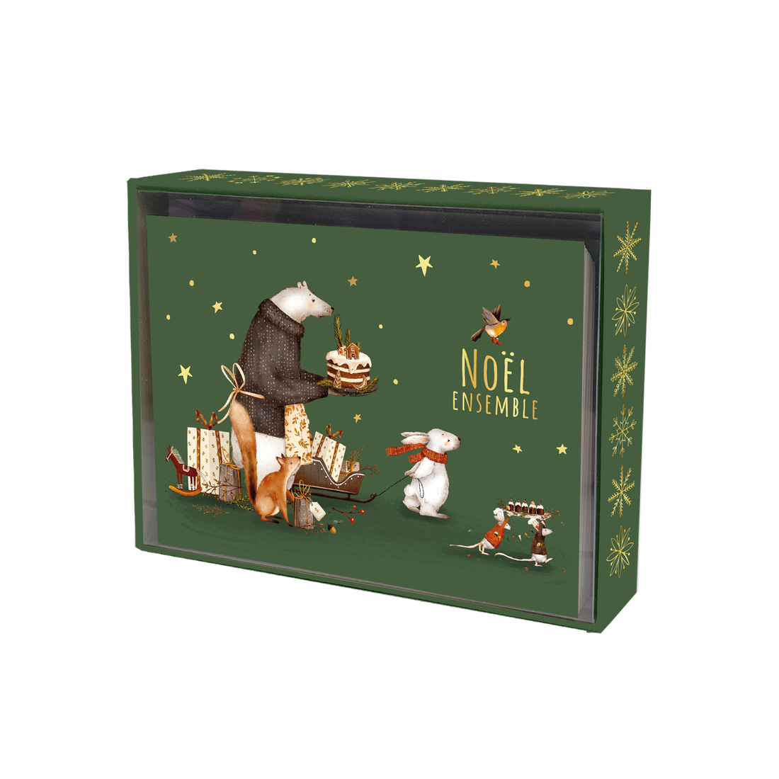 CARTE NOËL ENS./ 20: AMIS POUR NOËL PBI AUTRES
