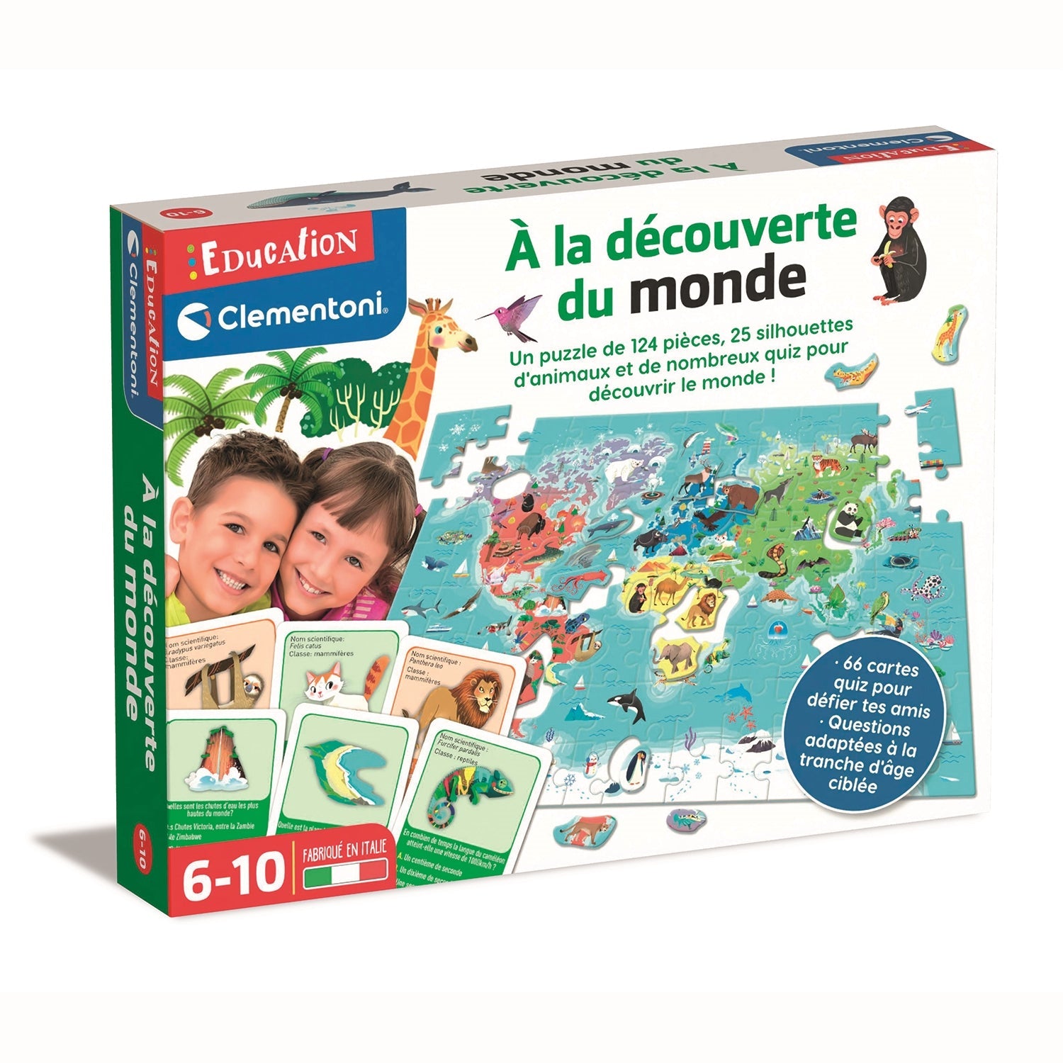 ÉDUCATION - À LA DÉCOUVERTE DU MONDE CLEMENTONI