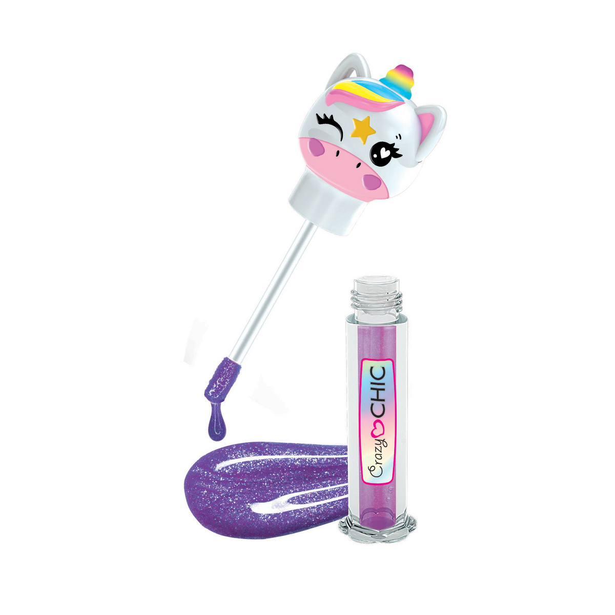CRAZY CHIC: LOVELY GLOSS EN BÂTON (VENDU 18 UNITÉS - 6 MODÈLES) - CLEMENTONI