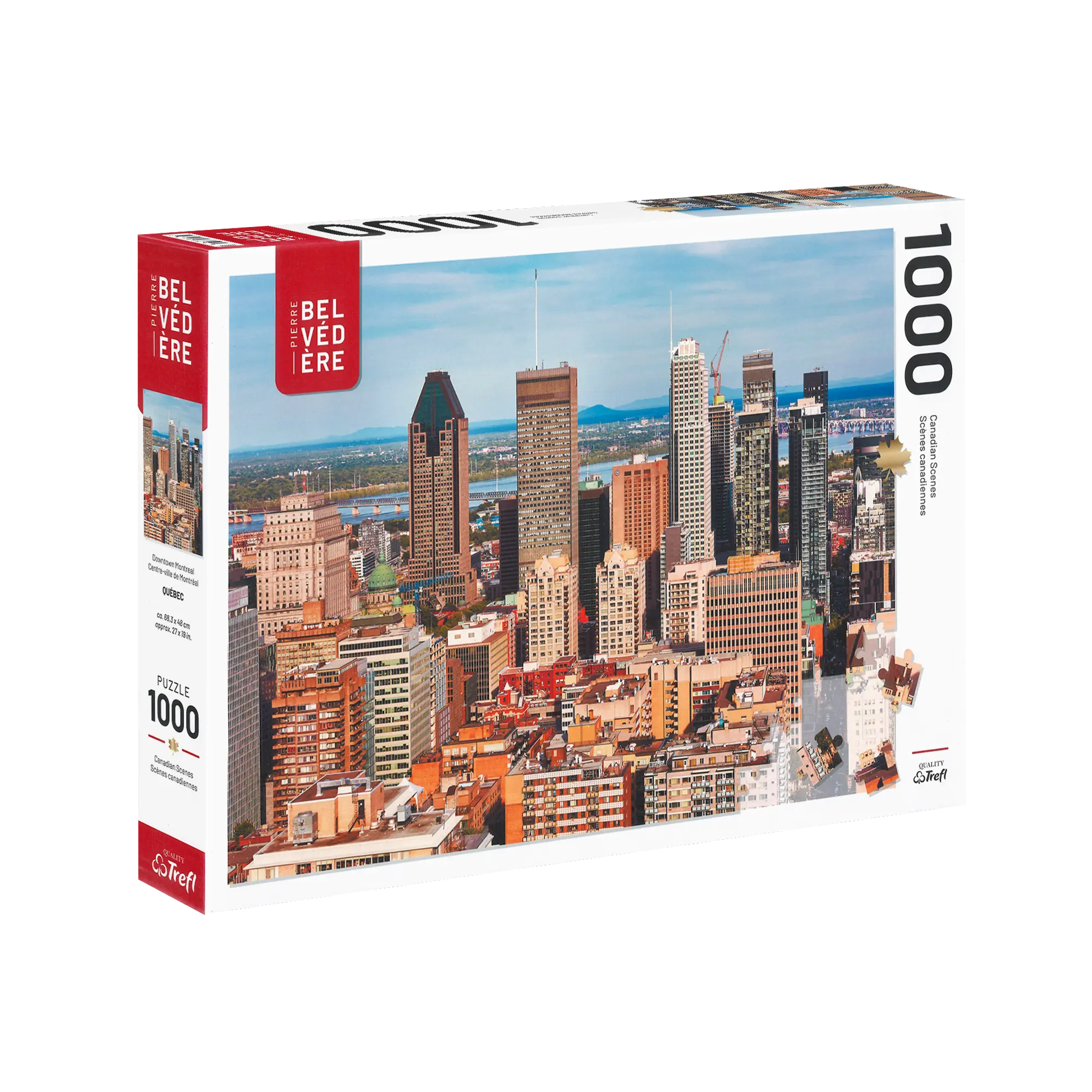 PZ1000: CENTRE-VILLE DE MTL PBI PUZZLE